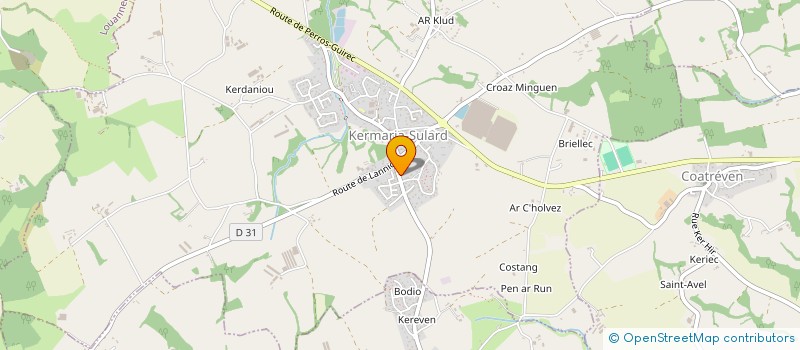 localisation de l'entreprise MONSIEUR GUILLAUME FRALEU à KERMARIA-SULARD