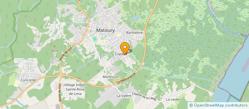 localisation de l'entreprise MONSIEUR GUILLAUME FRANCESCHINI à MATOURY
