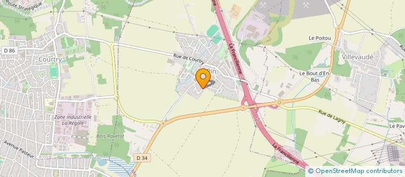 localisation de l'entreprise MONSIEUR GUILLAUME FRANCON  LE PIN