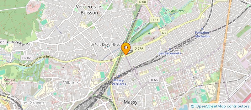 localisation de l'entreprise MONSIEUR GUILLAUME FRANZETTI à MASSY