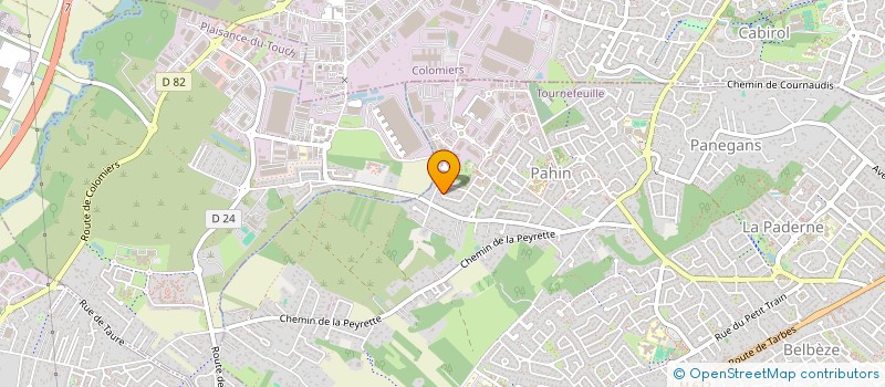 localisation de l'entreprise MONSIEUR GUILLAUME FRAYSSE  TOURNEFEUILLE
