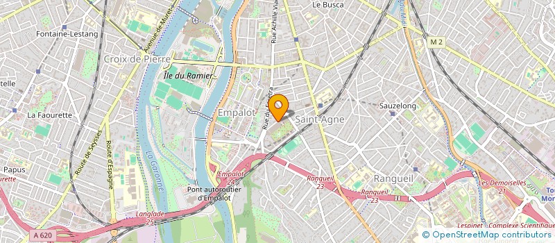 localisation de l'entreprise MONSIEUR GUILLAUME FRAYSSINET  TOULOUSE