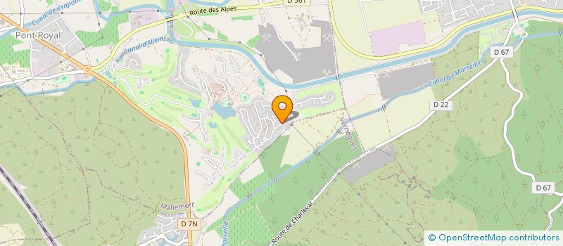localisation de l'entreprise MONSIEUR GUILLAUME FRECH à MALLEMORT