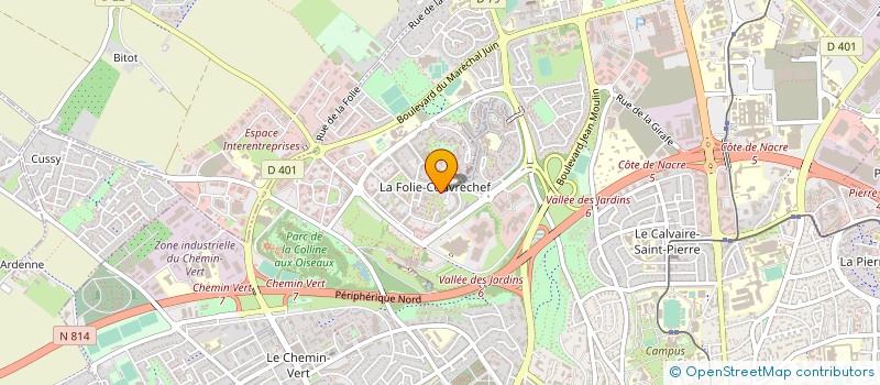 localisation de l'entreprise MONSIEUR GUILLAUME FROMAGER à CAEN