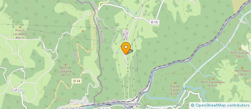 localisation de l'entreprise MONSIEUR GUILLAUME FRULLANI  CAMPS-SAINT-MATHURIN-LEOBAZEL