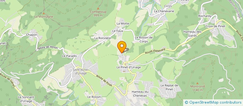 localisation de l'entreprise MONSIEUR GUILLAUME FUNCK  SAINT-MARTIN-D'URIAGE