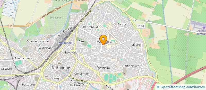 localisation de l'entreprise MONSIEUR GUILLAUME FUSZ à NARBONNE