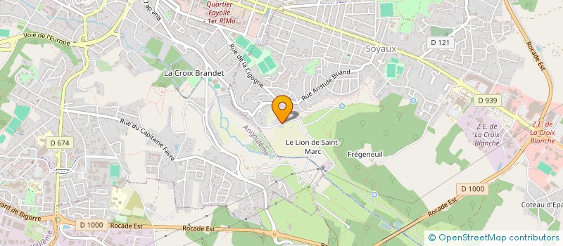 localisation de l'entreprise MONSIEUR GUILLAUME GABARD à SOYAUX