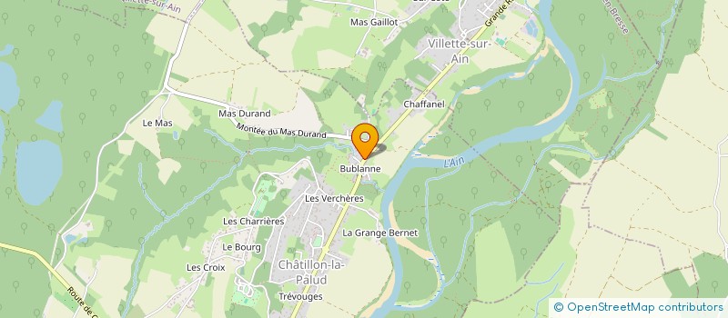 localisation de l'entreprise MONSIEUR GUILLAUME GAGNIEUX à CHATILLON-LA-PALUD