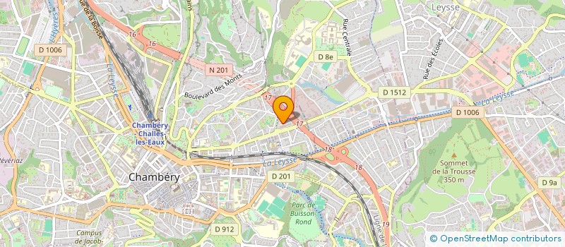 localisation de l'entreprise MONSIEUR GUILLAUME GAILLARD  CHAMBERY