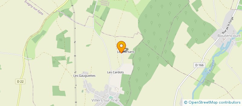 localisation de l'entreprise MONSIEUR GUILLAUME GALHAUT  TRIE-CHATEAU