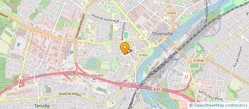 localisation de l'entreprise MONSIEUR GUILLAUME GALLERON à THIONVILLE