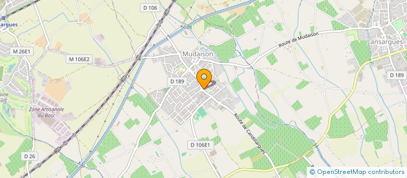 localisation de l'entreprise MONSIEUR GUILLAUME GALLOIS  MUDAISON