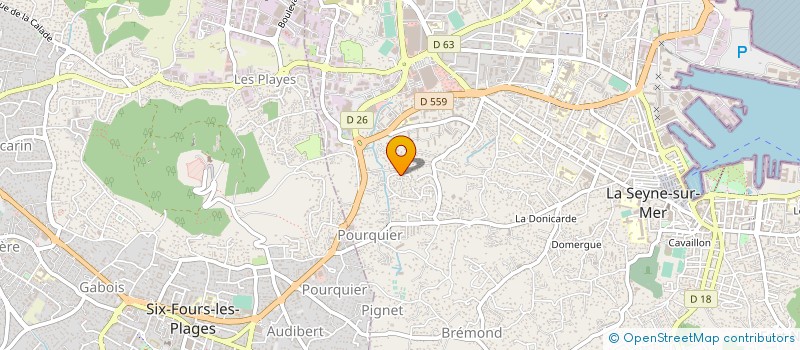 localisation de l'entreprise MONSIEUR GUILLAUME GALVEZ à LA SEYNE-SUR-MER