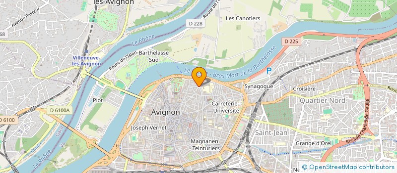 localisation de l'entreprise MONSIEUR GUILLAUME GANDON à AVIGNON