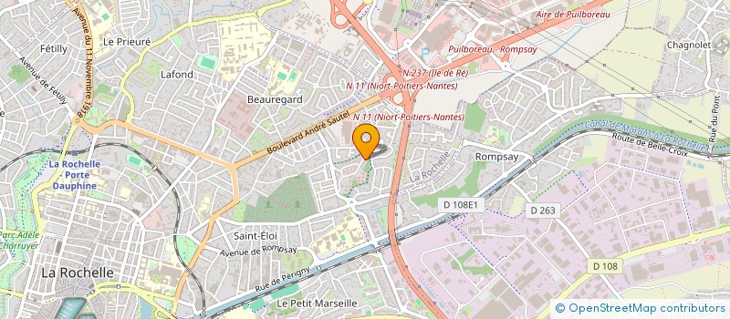 localisation de l'entreprise MONSIEUR GUILLAUME GANGUILLIN  PUILBOREAU