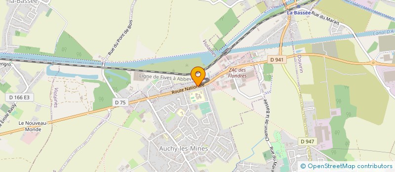 localisation de l'entreprise MONSIEUR GUILLAUME GARBE  AUCHY-LES-MINES
