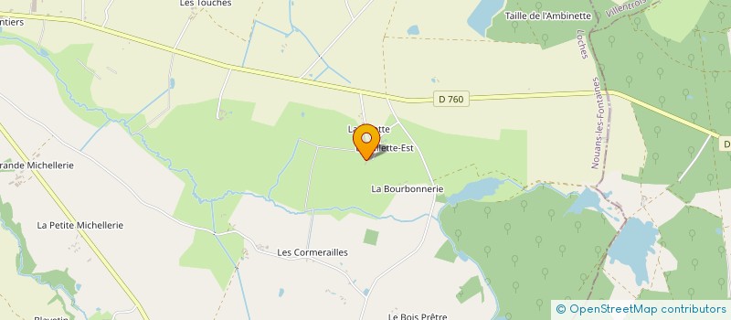 localisation de l'entreprise MONSIEUR GUILLAUME GARBER  NOUANS-LES-FONTAINES