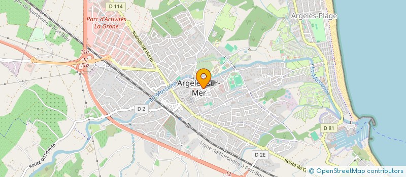 localisation de l'entreprise MONSIEUR GUILLAUME GARCES  ARGELES-SUR-MER