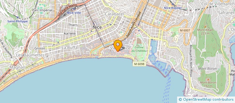 localisation de l'entreprise MONSIEUR GUILLAUME GARCIA  NICE