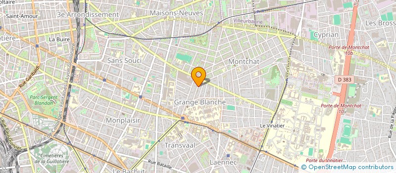 localisation de l'entreprise MONSIEUR GUILLAUME GARCIA  SOURCIEUX-LES-MINES