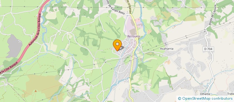 localisation de l'entreprise MONSIEUR GUILLAUME GARCIA  URRUGNE