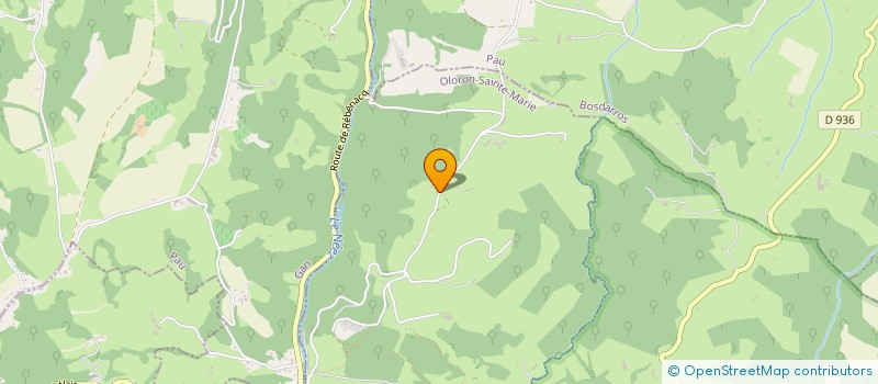 localisation de l'entreprise MONSIEUR GUILLAUME GARDERES à REBENACQ