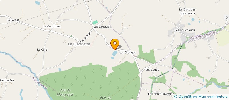 localisation de l'entreprise MONSIEUR GUILLAUME GARIBAL à LA BUXERETTE