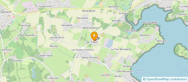 localisation de l'entreprise MONSIEUR GUILLAUME GARREC  BADEN