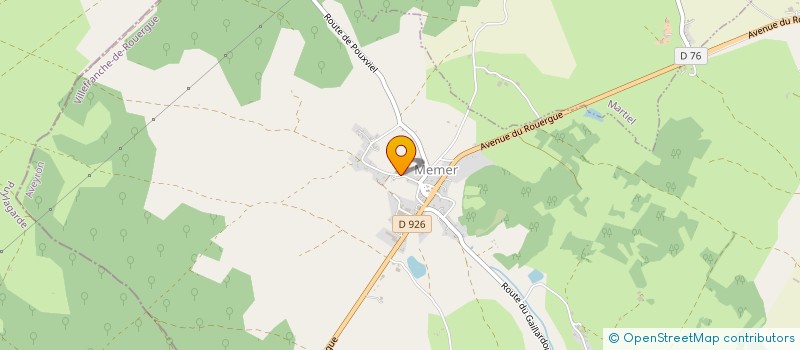 localisation de l'entreprise MONSIEUR GUILLAUME GARRIGUES  DRULHE