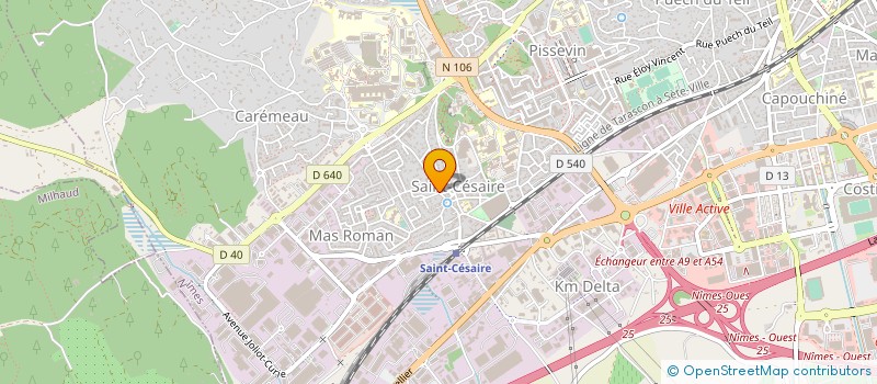 localisation de l'entreprise MONSIEUR GUILLAUME GAUDICHON  NIMES