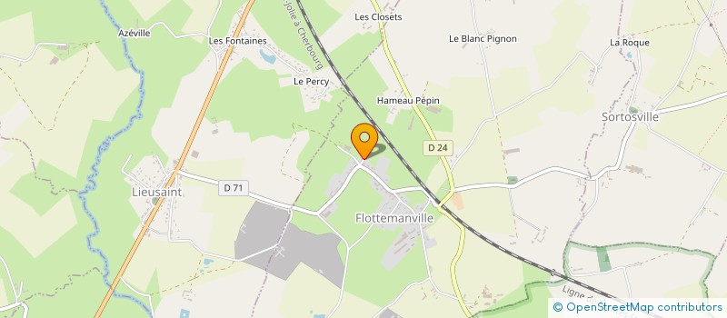 localisation de l'entreprise MONSIEUR GUILLAUME GAUMAIN  BRIX