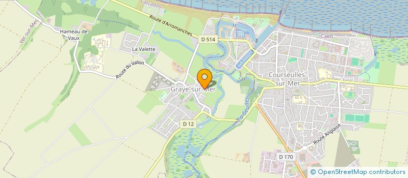 localisation de l'entreprise MONSIEUR GUILLAUME GAUTIER  GRAYE-SUR-MER