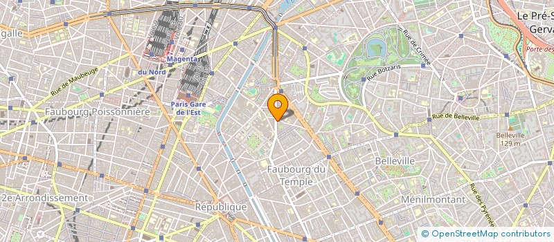 localisation de l'entreprise MONSIEUR GUILLAUME GAUTRAIS  PARIS