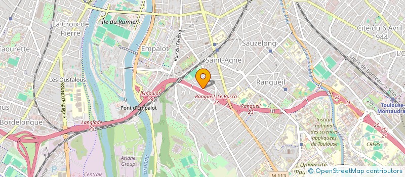 localisation de l'entreprise MONSIEUR GUILLAUME GAYRAL à TOULOUSE