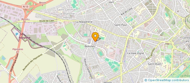 localisation de l'entreprise MONSIEUR GUILLAUME GEFFROY à CAEN