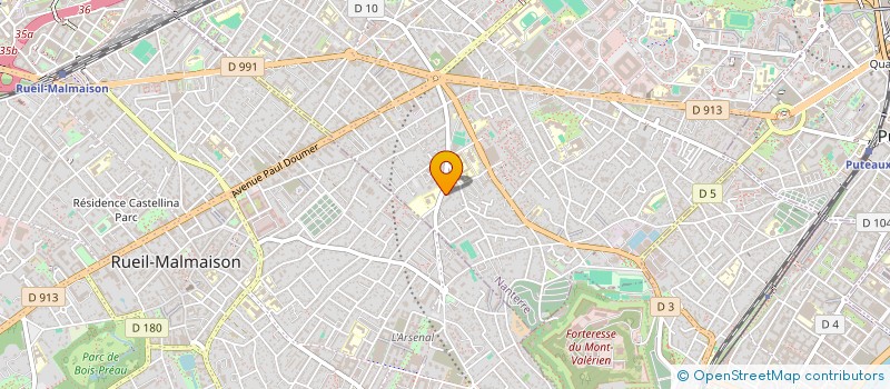 localisation de l'entreprise MONSIEUR GUILLAUME GEGOU  NANTERRE