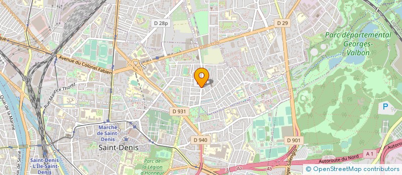 localisation de l'entreprise MONSIEUR GUILLAUME GELET à SAINT-DENIS