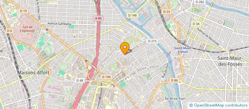 localisation de l'entreprise MONSIEUR GUILLAUME GENDRON  CRETEIL