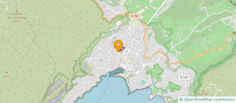 localisation de l'entreprise MONSIEUR GUILLAUME GENDRON  CASSIS