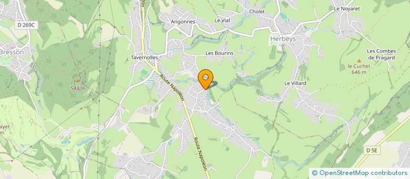 localisation de l'entreprise MONSIEUR GUILLAUME GENEVET  BRIE-ET-ANGONNES