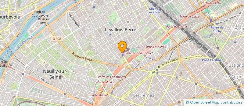 localisation de l'entreprise MONSIEUR GUILLAUME GENEVOIS à LEVALLOIS-PERRET