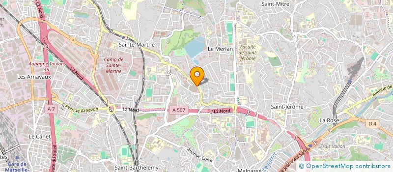 localisation de l'entreprise MONSIEUR GUILLAUME GENTIL à MARSEILLE