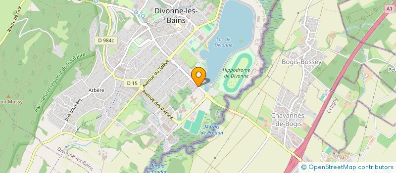 localisation de l'entreprise MONSIEUR GUILLAUME GENTIL  DIVONNE-LES-BAINS