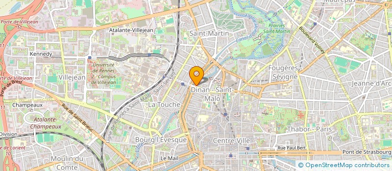 localisation de l'entreprise MONSIEUR GUILLAUME GENTILHOMME à RENNES