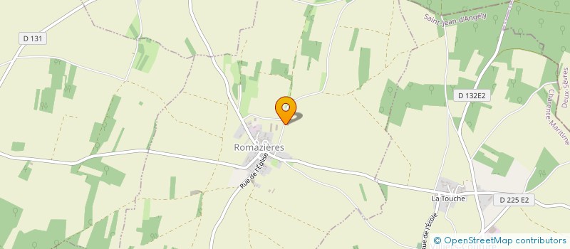 localisation de l'entreprise MONSIEUR GUILLAUME GEOFFROY  ROMAZIERES