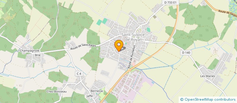 localisation de l'entreprise MONSIEUR GUILLAUME GEORGET  SAINT-SULPICE-DE-ROYAN