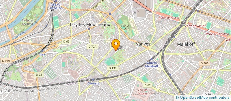 localisation de l'entreprise MONSIEUR GUILLAUME GERARD à ISSY-LES-MOULINEAUX