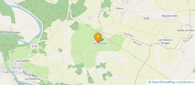 localisation de l'entreprise MONSIEUR GUILLAUME GESNIN à MERIGNY