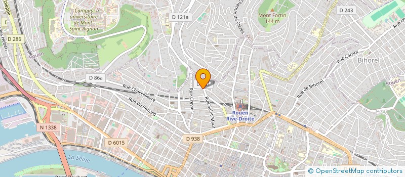 localisation de l'entreprise MONSIEUR GUILLAUME GEST  ROUEN